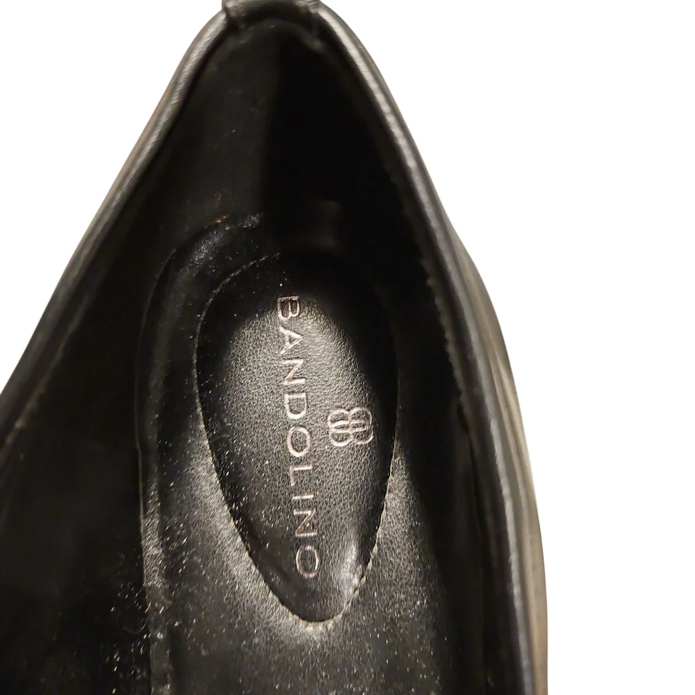 Bandolino Black Low Heel Slip-On Loafers - Picture 5 of 6